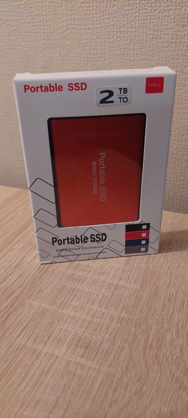 Draagbare SSD Externe Harde Schijf 2 TB – Supersnel, Compact & Betrouwbaar - Afbeelding 2